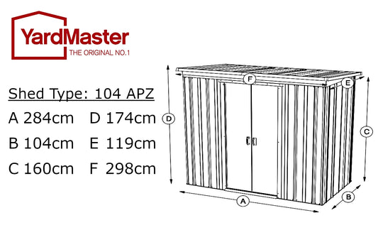 Store-All Pent 10ft x 4ft