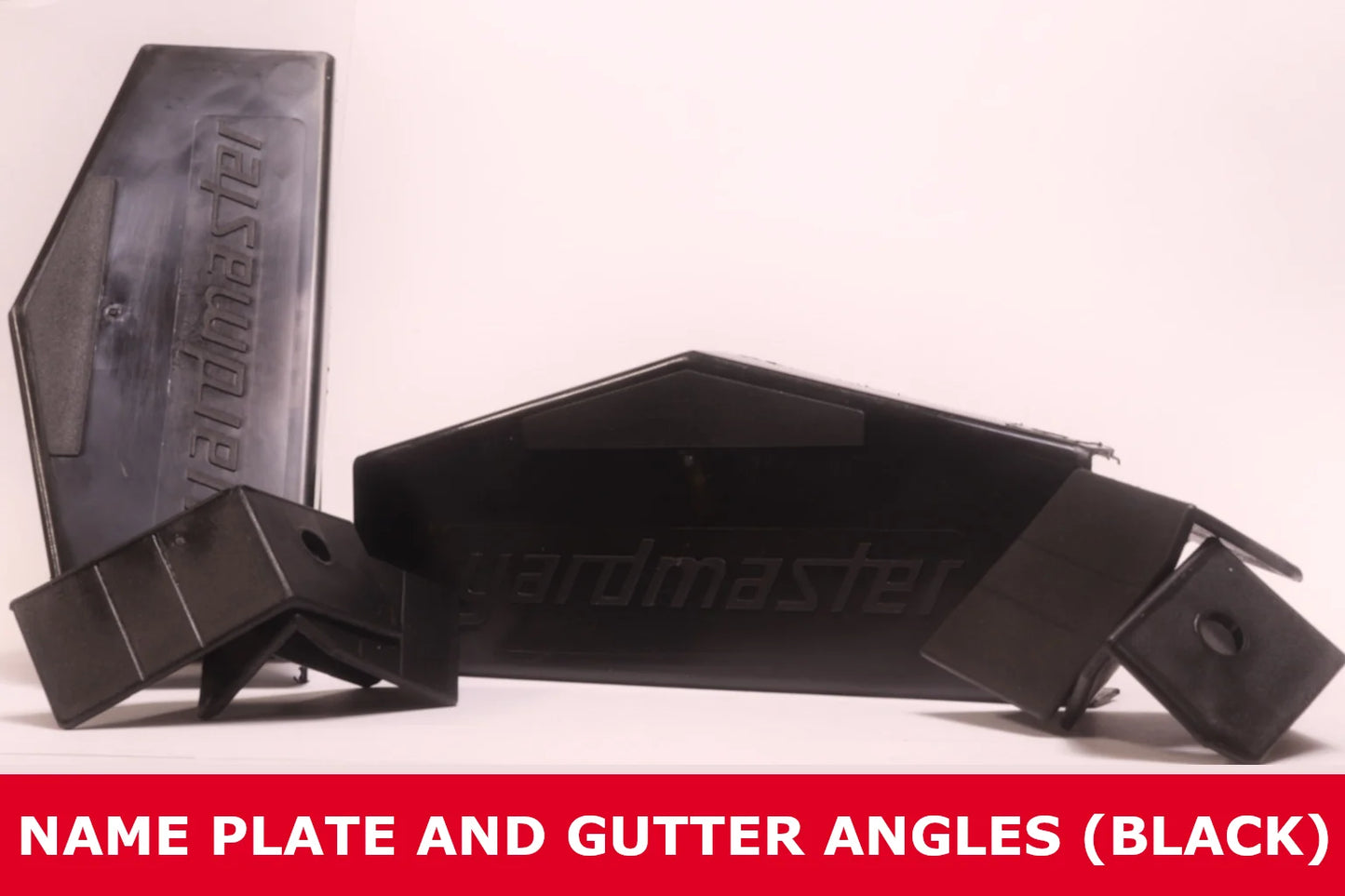 Name Plate and Gutter End Caps (Black)