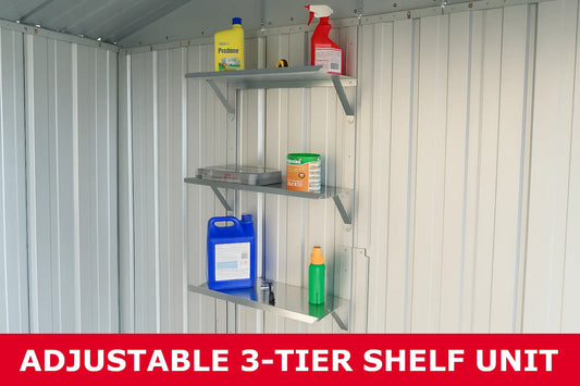 3-Tier Wall Mounted Shelf Unit